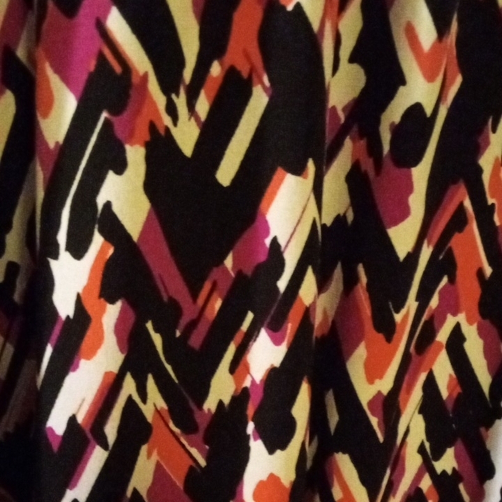 Studio Works Multicolor Abstract Maxi Dress - Picture 5 of 7